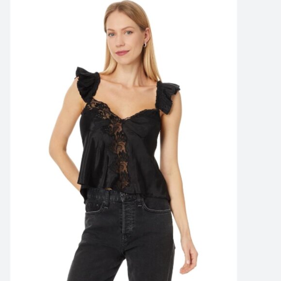 new Free People Harmony Lace Tank 253 - Picture 10 of 13